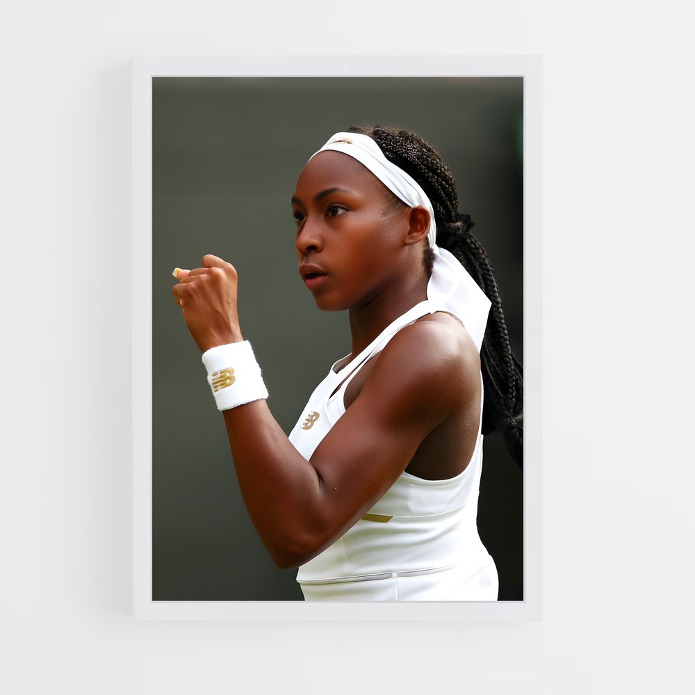 Poster Ace de Coco – affiche Tennis (vue 3)